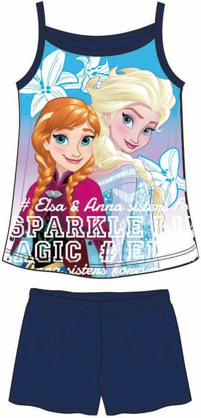 Disney by Arnetta dívčí letní set Frozen 110 modrá - obrázek 1