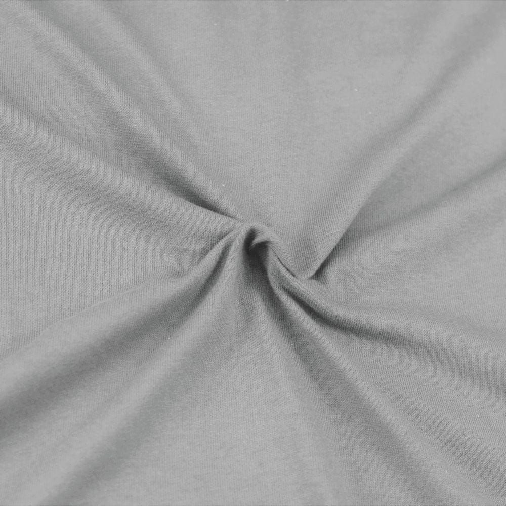 Brotex Jersey dětské prostěradlo šedé, 60x120 cm - obrázek 1