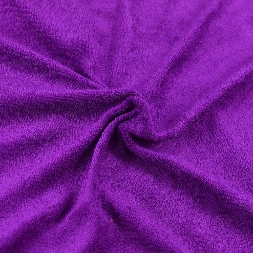 Brotex Froté dětské prostěradlo tmavě fialové, 60x120 cm - obrázek 1