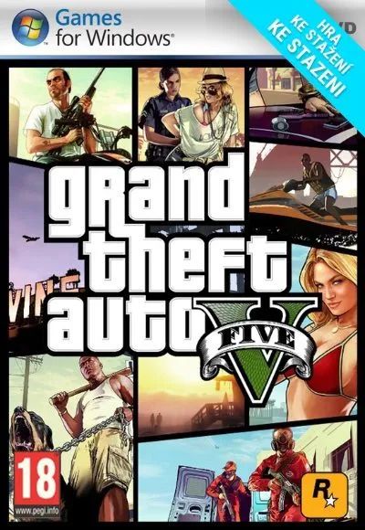 Grand Theft Auto V (GTA 5) Social Club PC - Digital - obrázek 1