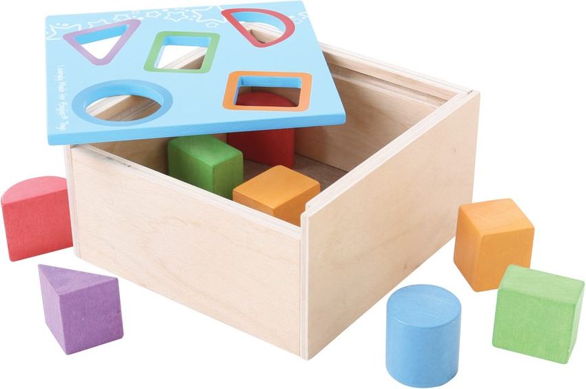 Bigjigs Toys Vkládací krabička s tvary - obrázek 3