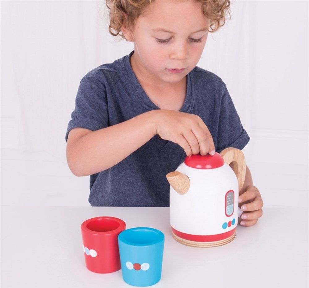 Bigjigs Toys- Dřevěné hračky - Konvice - obrázek 2