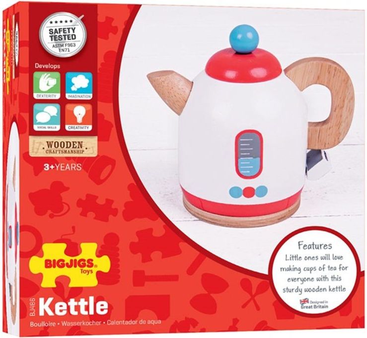 Bigjigs Toys- Dřevěné hračky - Konvice - obrázek 3