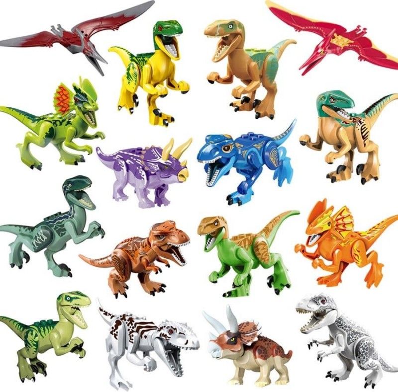 Figurky Jurský Svět Dinosauři 16 ks - obrázek 1