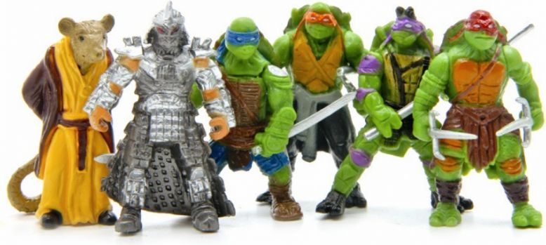 Figurky Želvy Ninja 6 ks II - obrázek 1