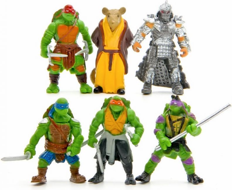 Figurky Želvy Ninja 6 ks II - obrázek 2