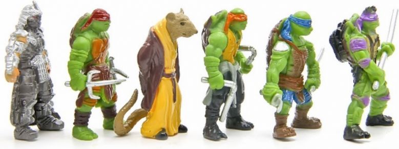 Figurky Želvy Ninja 6 ks II - obrázek 4