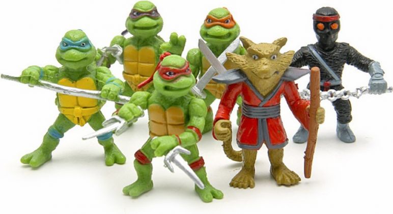 Figurky Želvy Ninja 6 ks - obrázek 1
