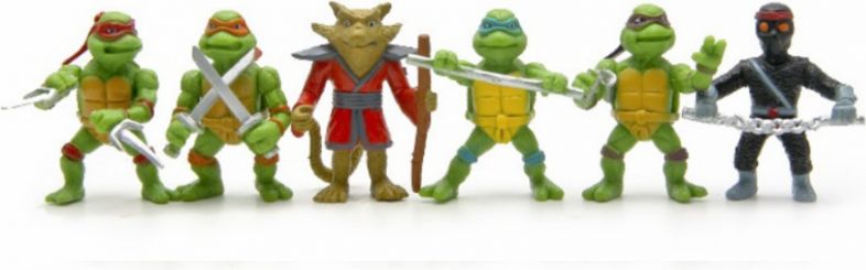 Figurky Želvy Ninja 6 ks - obrázek 2