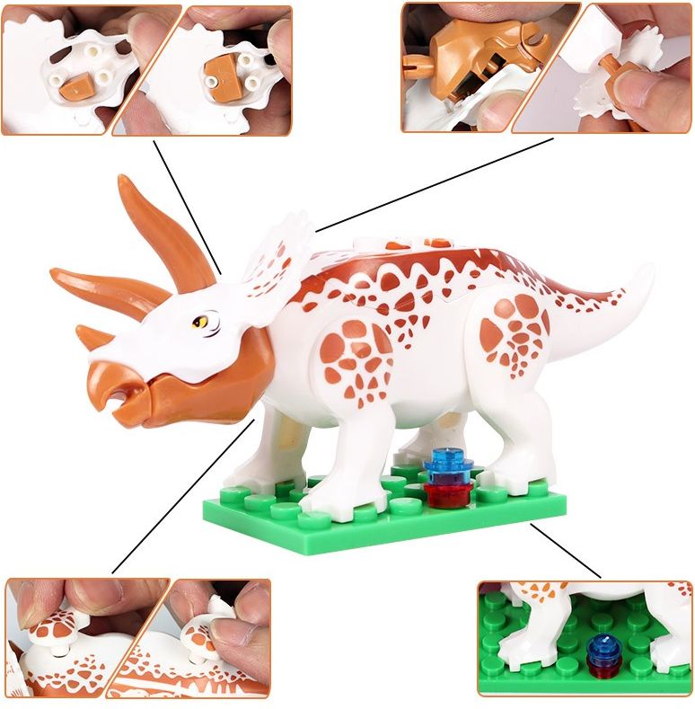 Figurky Jurský Svět Dinosauři 12 ks - obrázek 6