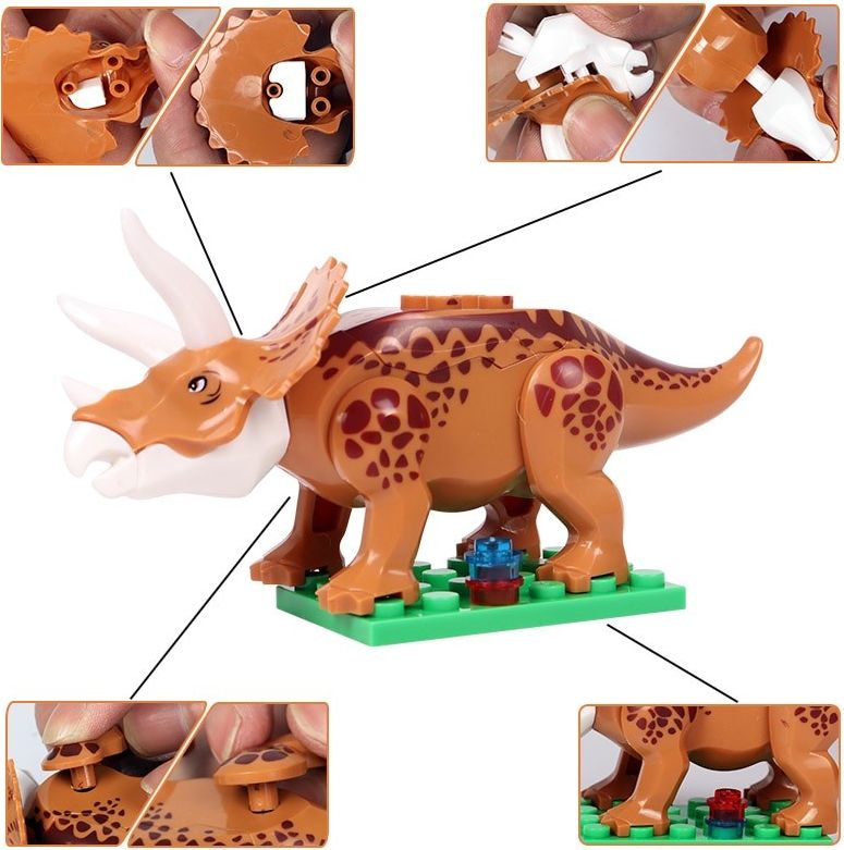 Figurky Jurský Svět Dinosauři 12 ks - obrázek 8