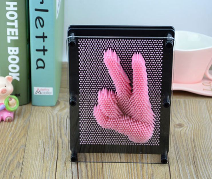 3D klonovací deska Růžová 9,5 x 12,5 cm - obrázek 3