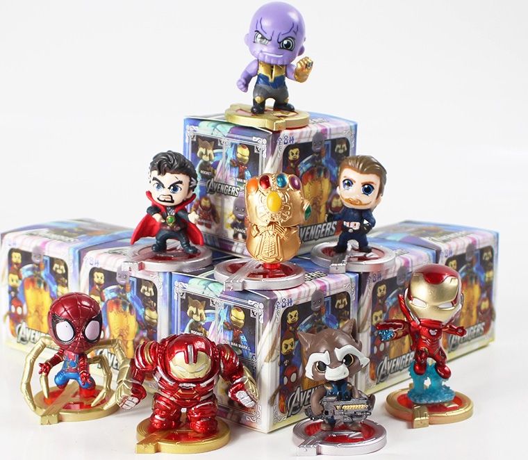 Luxusní FIGURKY MARVEL Avengers 8 KS - obrázek 1