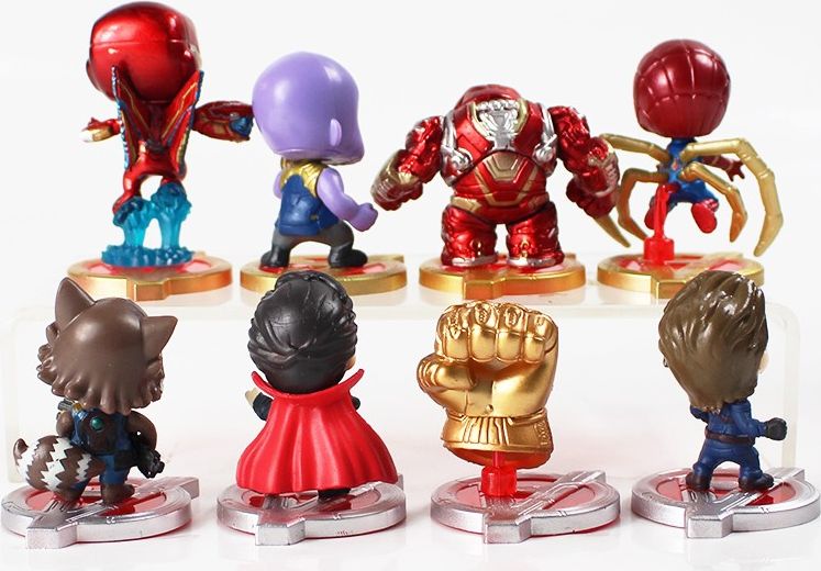 Luxusní FIGURKY MARVEL Avengers 8 KS - obrázek 3