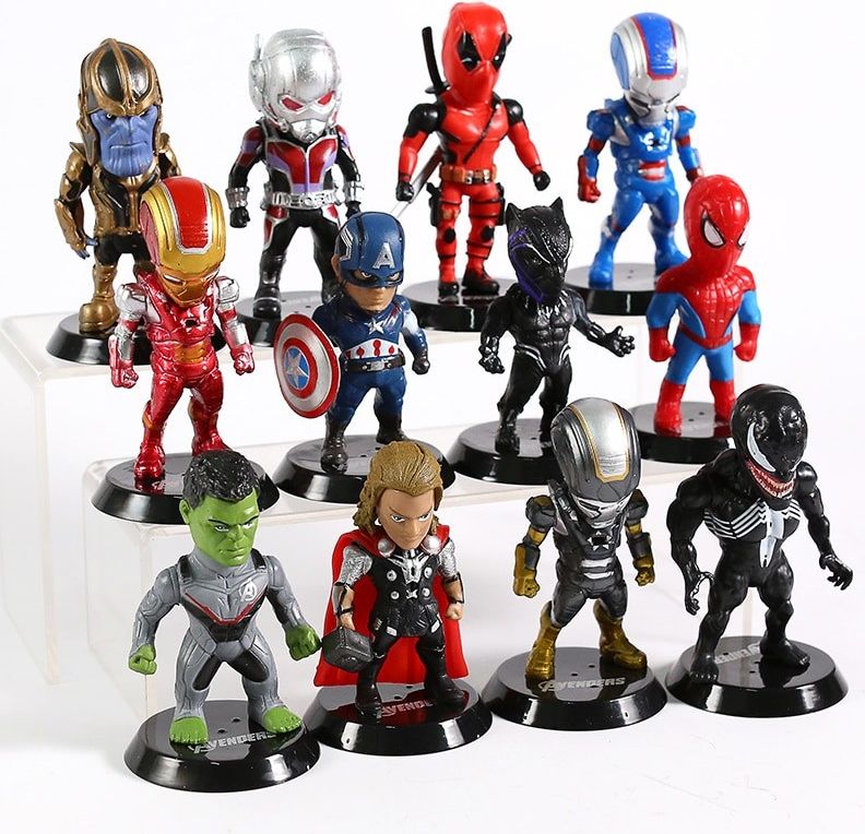 SET Figurky Marvel Avengers 12 ks - obrázek 3