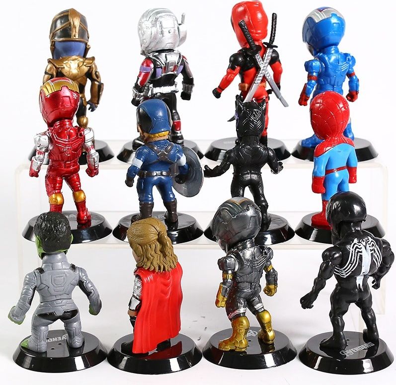 SET Figurky Marvel Avengers 12 ks - obrázek 4