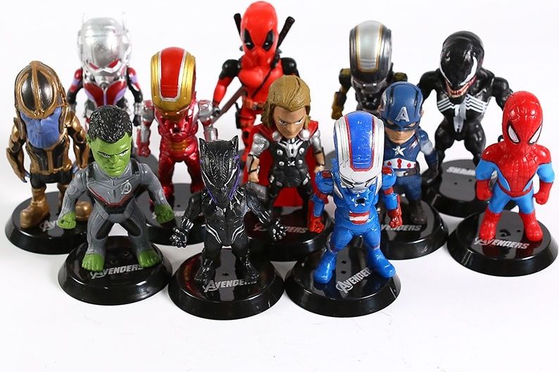 SET Figurky Marvel Avengers 12 ks - obrázek 5