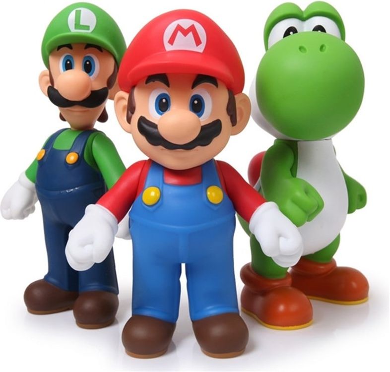 Figurky Super Mario 3 ks - obrázek 1