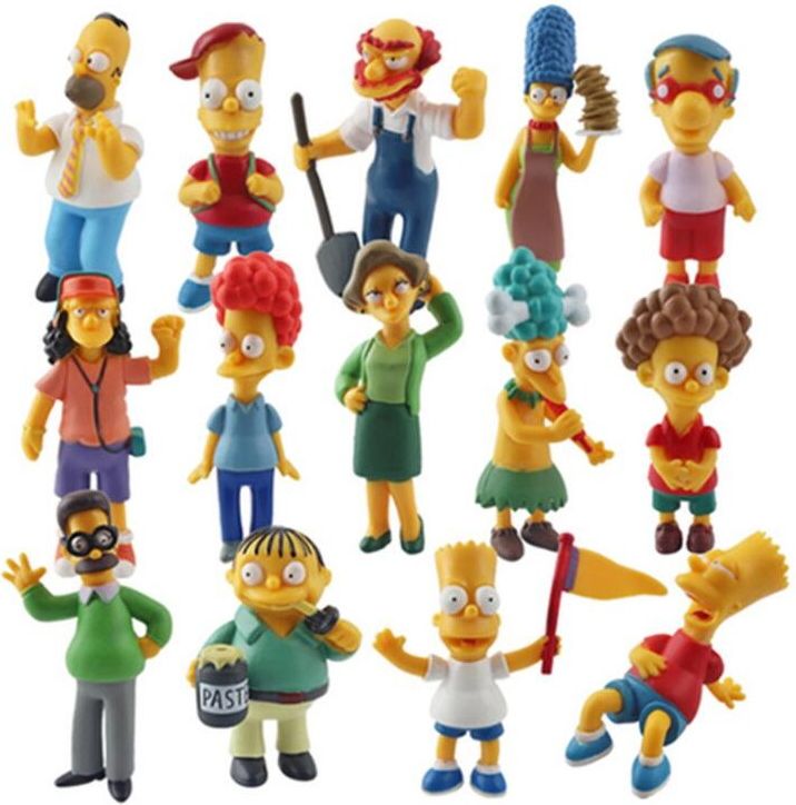 SET Figurky Simpsonovi 14 ks - obrázek 1