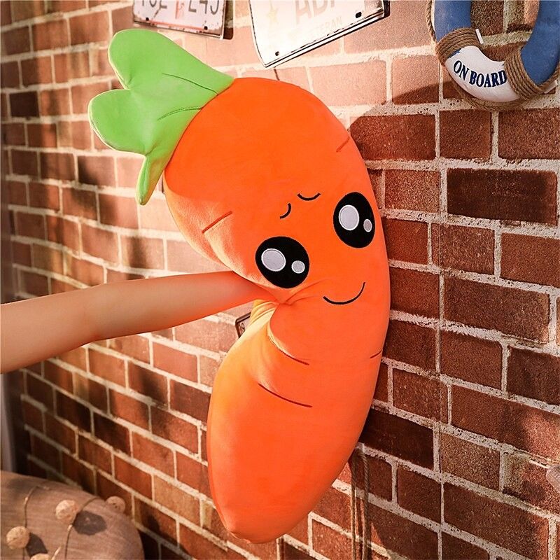 Roztomilý Plyšák Mrkev 45 cm - obrázek 2