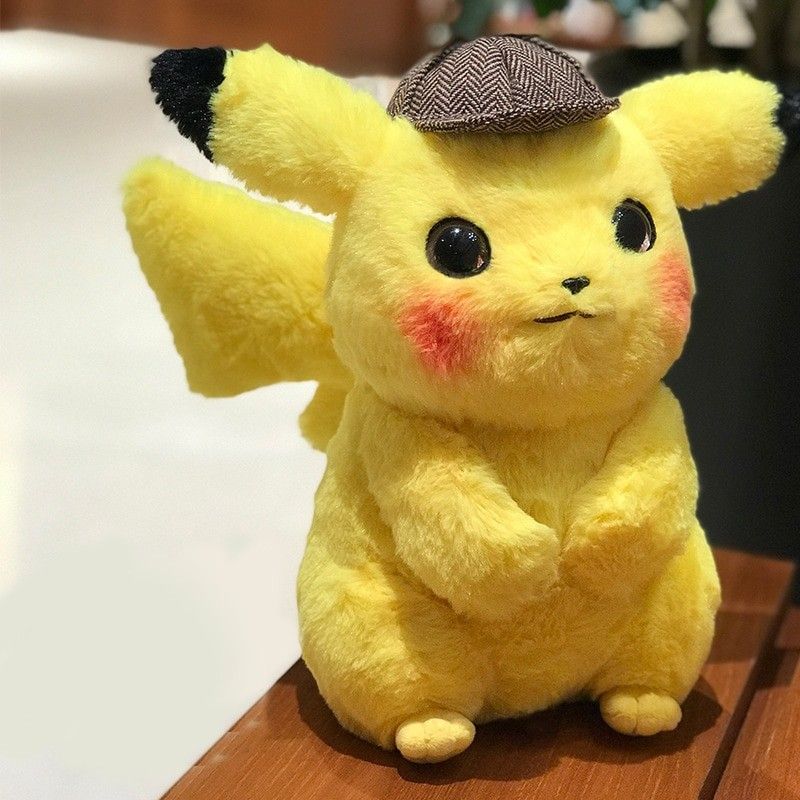 Detektiv Pikachu 28 cm Plyšák Pokemon - obrázek 2
