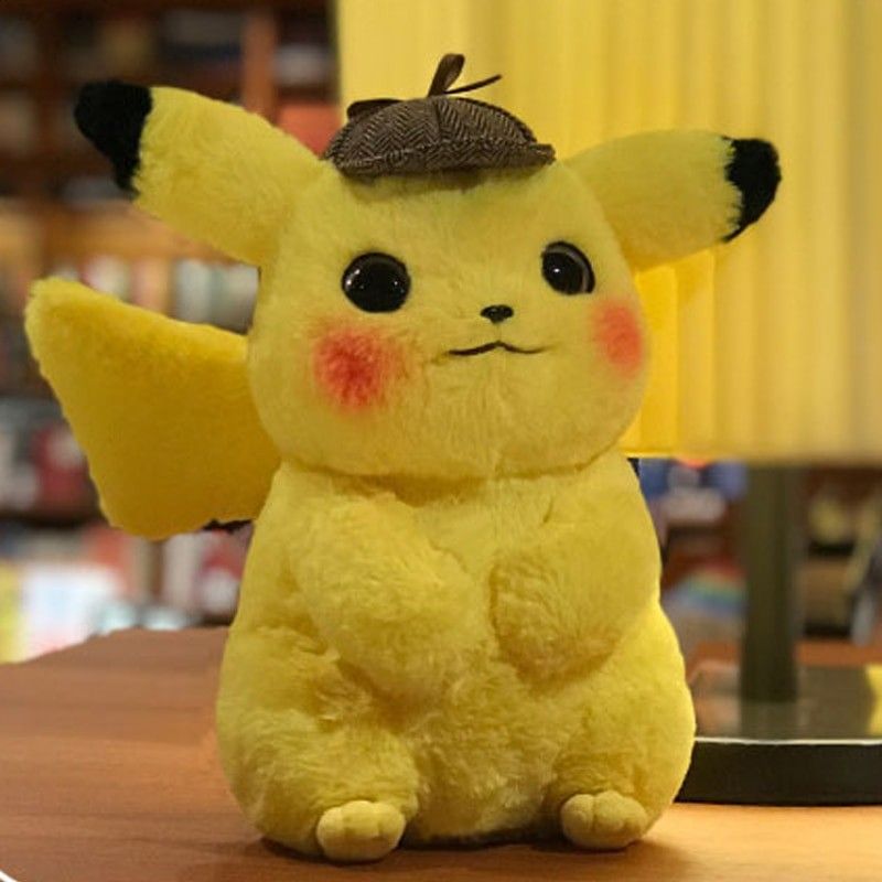 Detektiv Pikachu 28 cm Plyšák Pokemon - obrázek 5