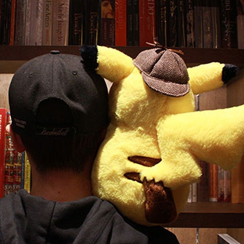 Detektiv Pikachu 28 cm Plyšák Pokemon - obrázek 6