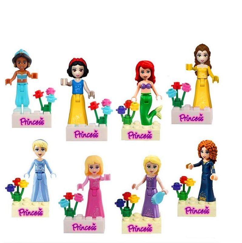 Figurky Disney Princezny 8 ks - obrázek 1