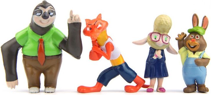 Figurky Zootropolis 12 ks - obrázek 4