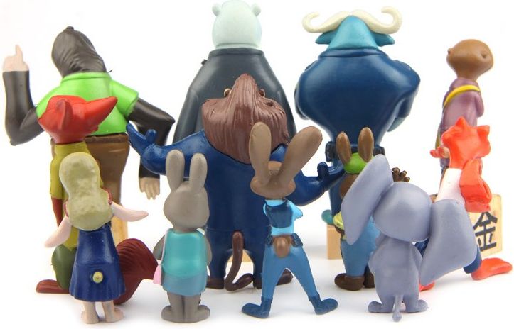 Figurky Zootropolis 12 ks - obrázek 5