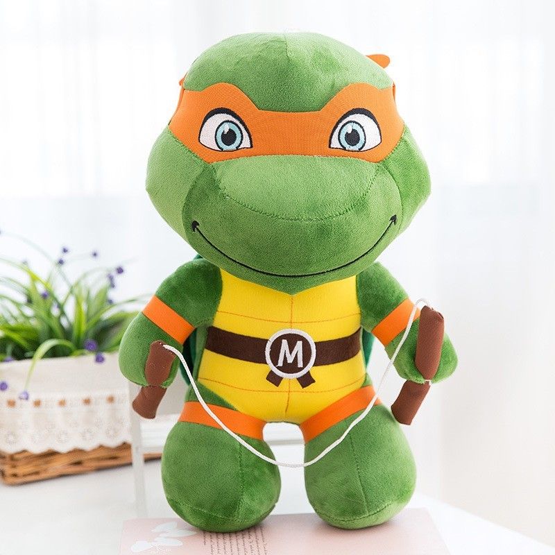 Michelangelo 25 cm Plyšák Želvy NINJA - obrázek 1