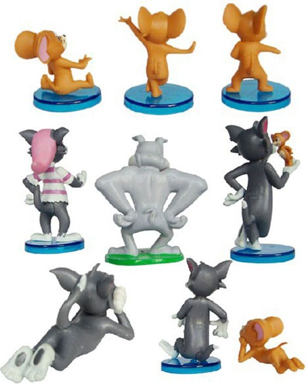 Figurky Tom a Jerry 9 ks - obrázek 4