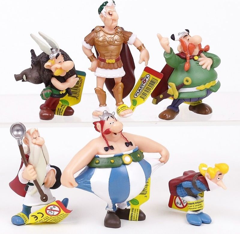 Figurky Asterix a Obelix 6 ks - obrázek 2