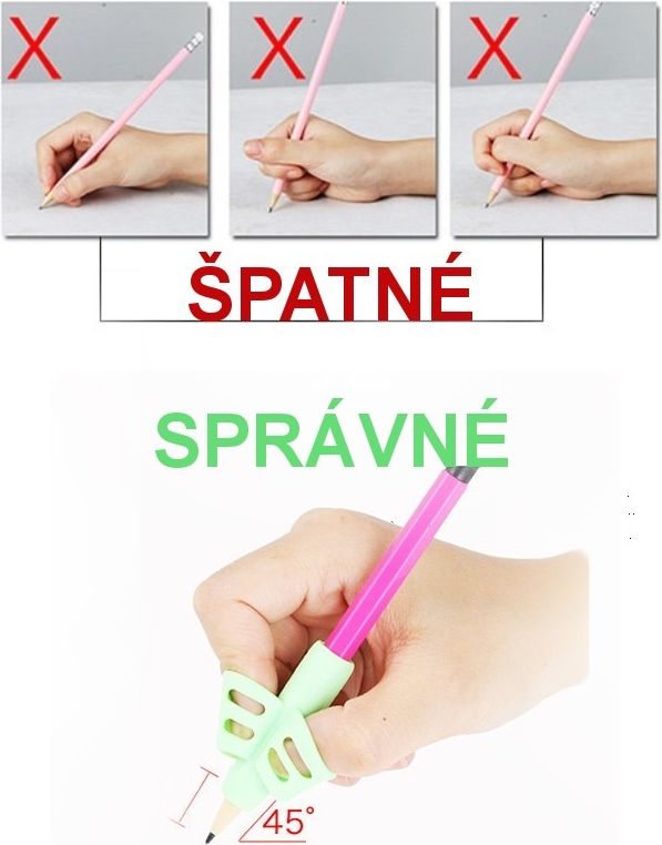 Silikonová pomůcka na psaní - obrázek 3