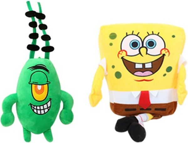 SET plyšáků Spongebob 6 ks 20 cm - obrázek 3