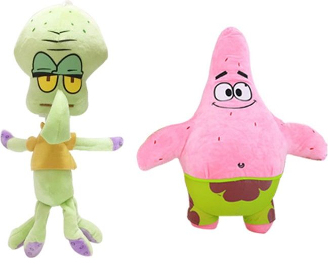 SET plyšáků Spongebob 6 ks 20 cm - obrázek 4