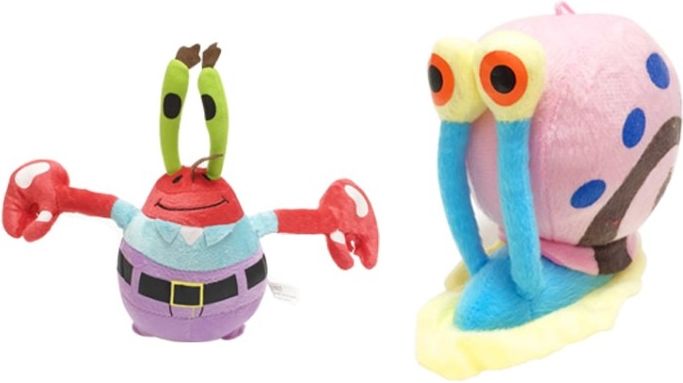 SET plyšáků Spongebob 6 ks 20 cm - obrázek 6