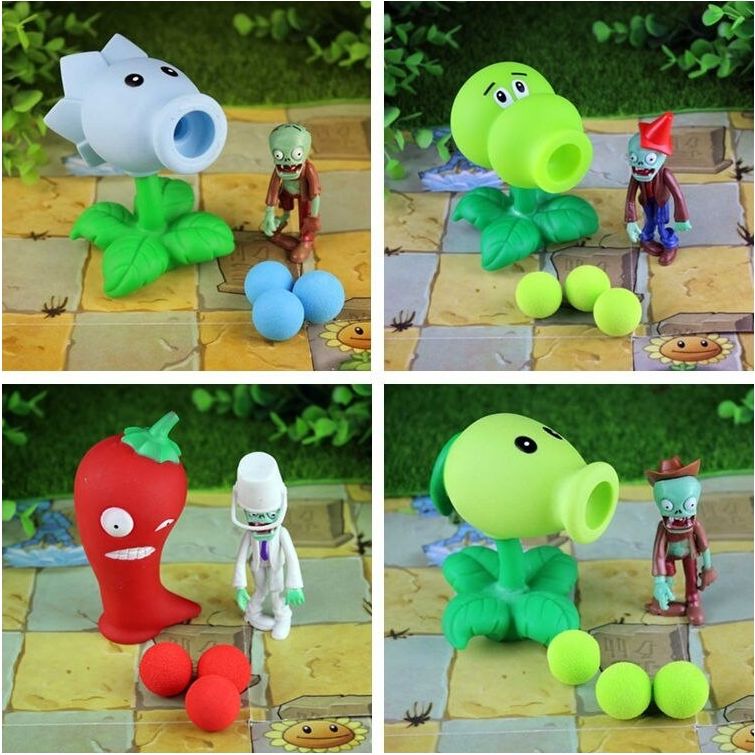 Figurky Plants vs Zombies 4 ks I - obrázek 1