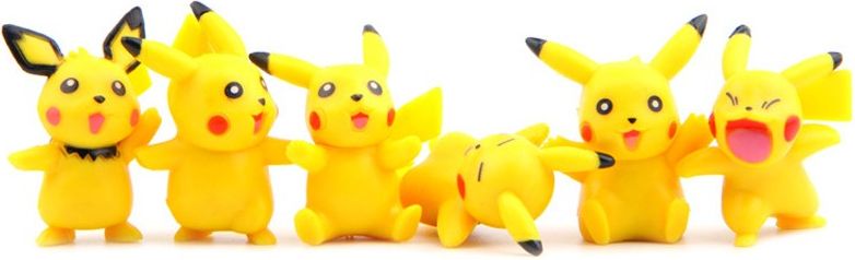 Figurky Pikachu 3-6 cm Pokemon 18 ks - obrázek 4