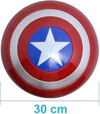 Štít Kapitána Ameriky LED svítící 30 cm - obrázek 2