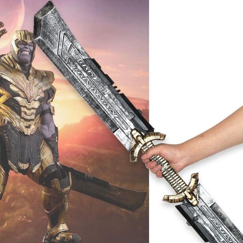 THANOSŮV Dvojitý Meč 110 cm dlouhý - obrázek 1
