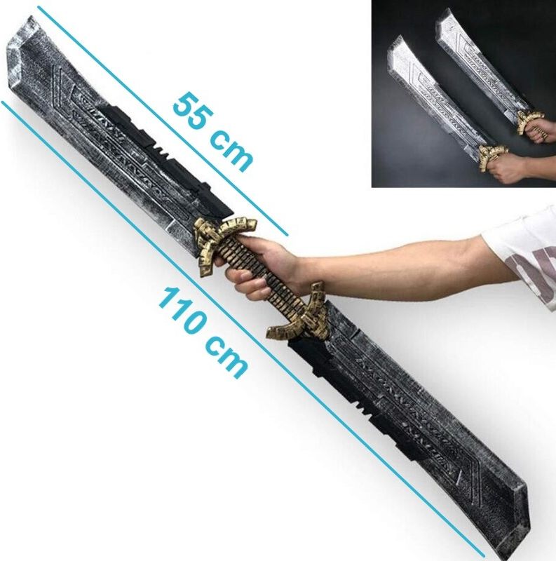 THANOSŮV Dvojitý Meč 110 cm dlouhý - obrázek 2