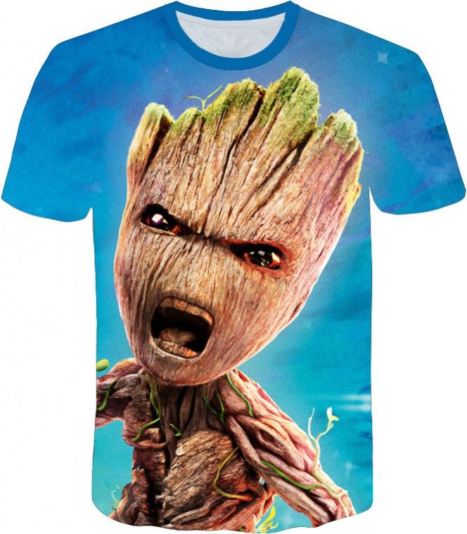 Dětské tričko Groot Marvel 130 - 140 cm - obrázek 1