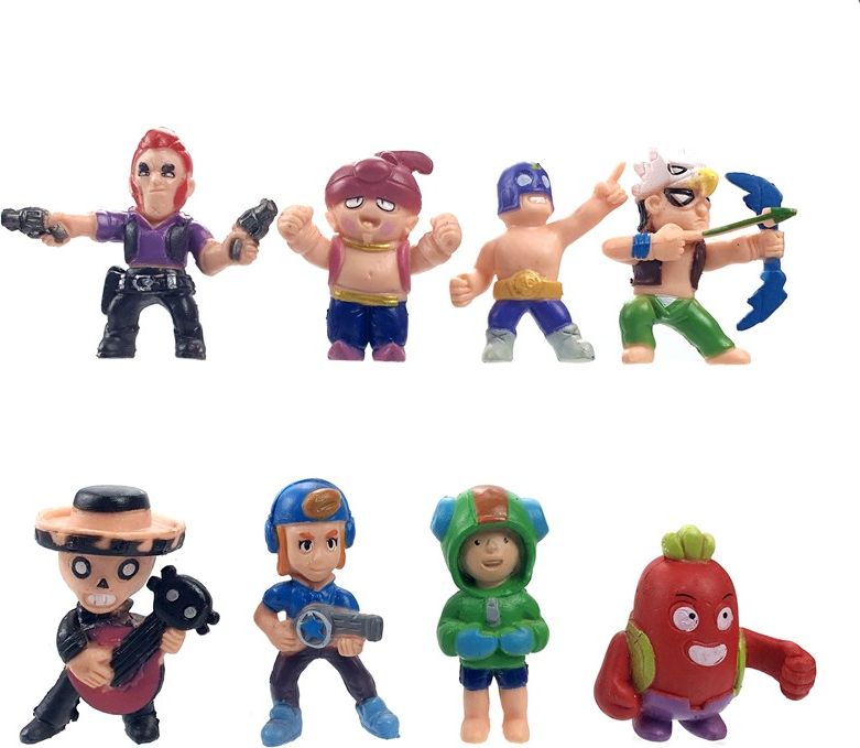 Figurky Brawl Stars 8 ks - obrázek 1