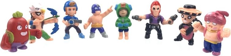Figurky Brawl Stars 8 ks - obrázek 3