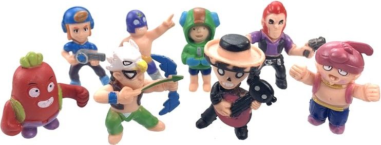 Figurky Brawl Stars 8 ks - obrázek 4
