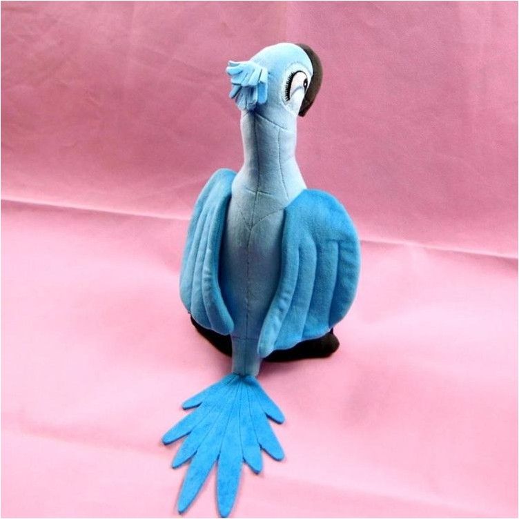 Plyšák Blu a Perla z pohádky RIO 30 cm - obrázek 3
