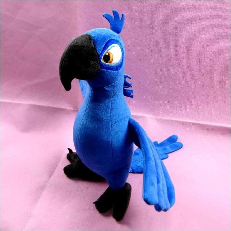 Plyšák Blu a Perla z pohádky RIO 30 cm - obrázek 5