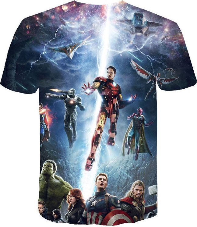 Dětské tričko Avengers Marvel II 130 - 140 cm - obrázek 2
