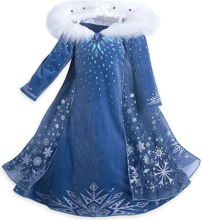 Dětské dívčí šaty Elsa II Ledové Království 140 cm - obrázek 1